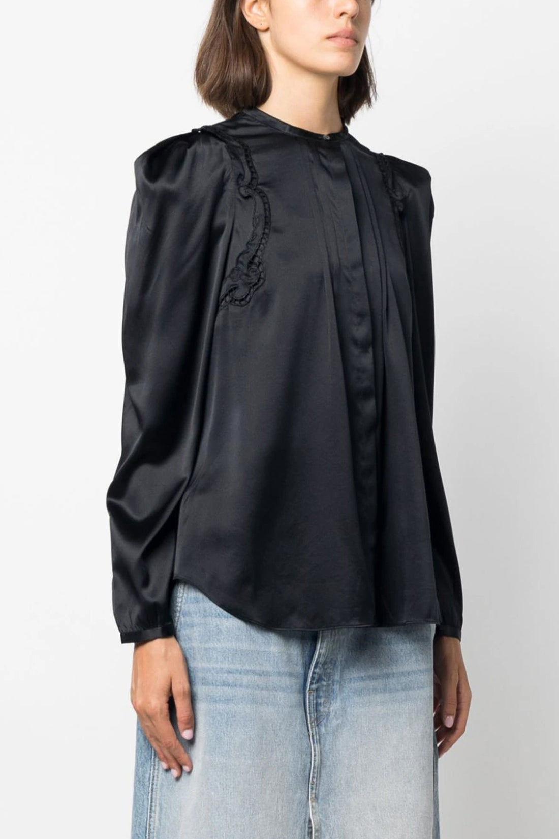 ISABEL MARANT 36 joanea silk blend shirt