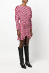 milendi stretch silk skirt