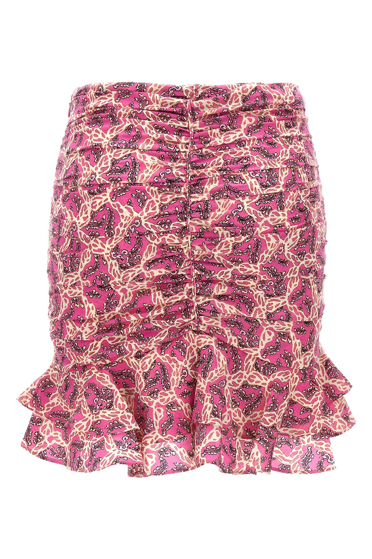 milendi stretch silk skirt