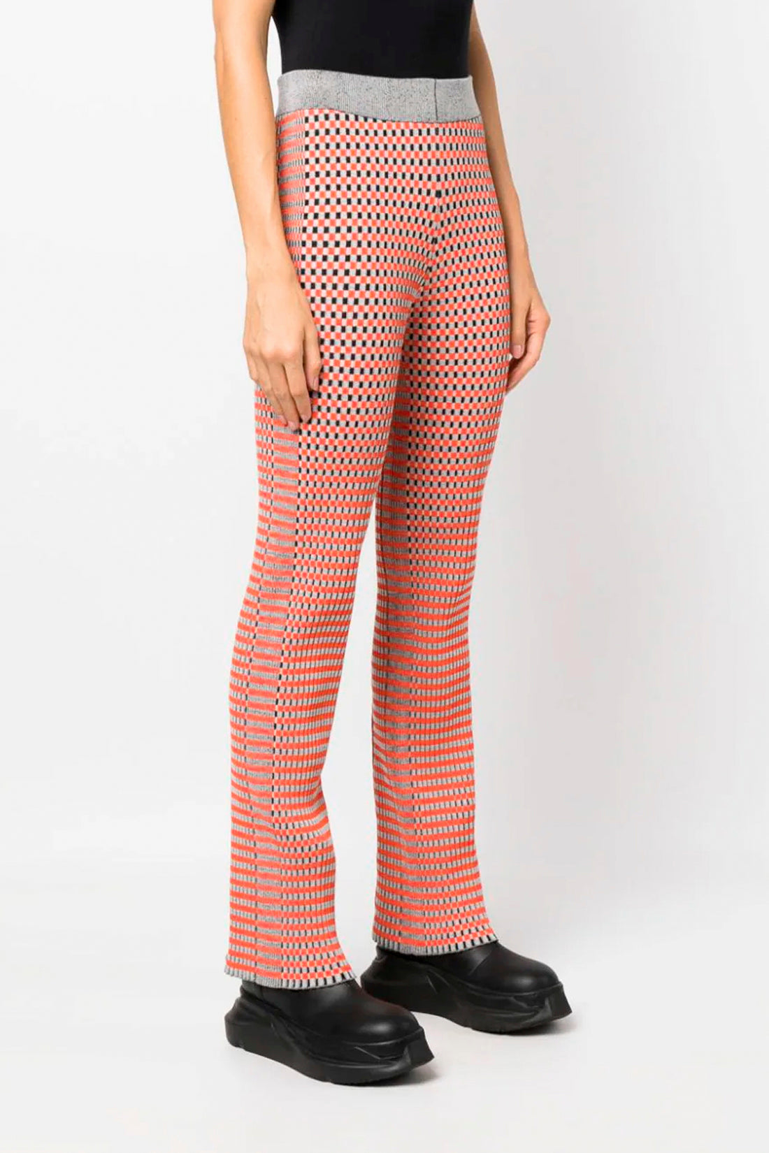 RABANNE M pantalone in misto cotone jacquard fantasia