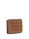lambskin intrecciato wallet