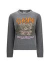 teddy wool crewneck sweater
