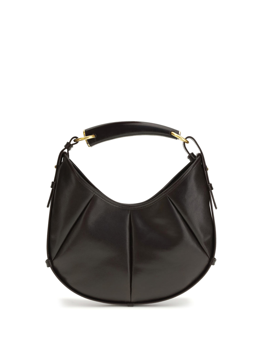 SAINT LAURENT OS small leather mombasa handbag