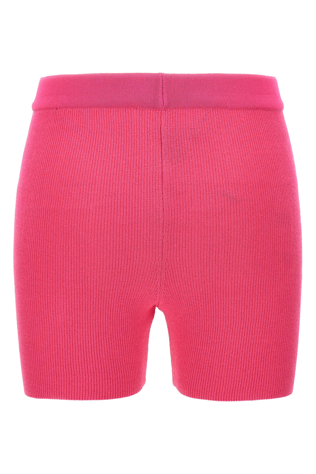 JACQUEMUS 34 le short pralu cyclist in ribbed viscose blend