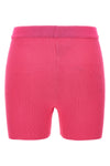 le short pralu cyclist in ribbed viscose blend