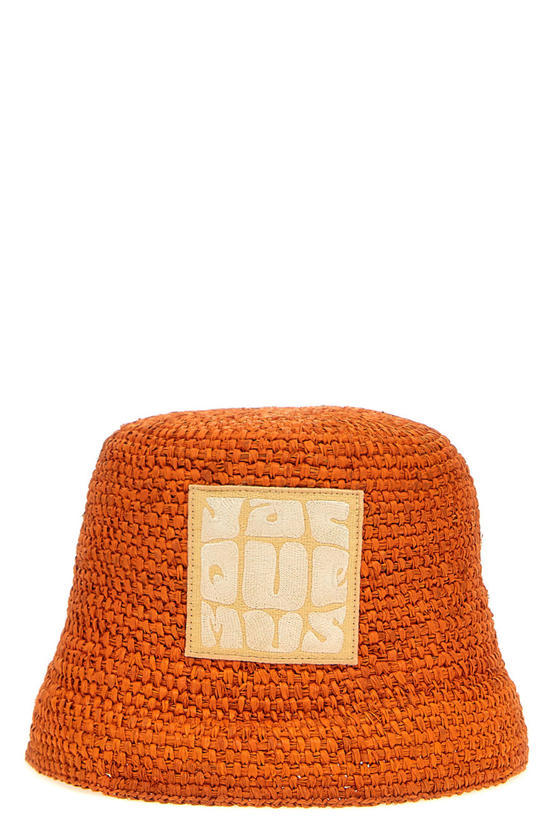 JACQUEMUS 56 cm le bob ficiu raffia bucket hat