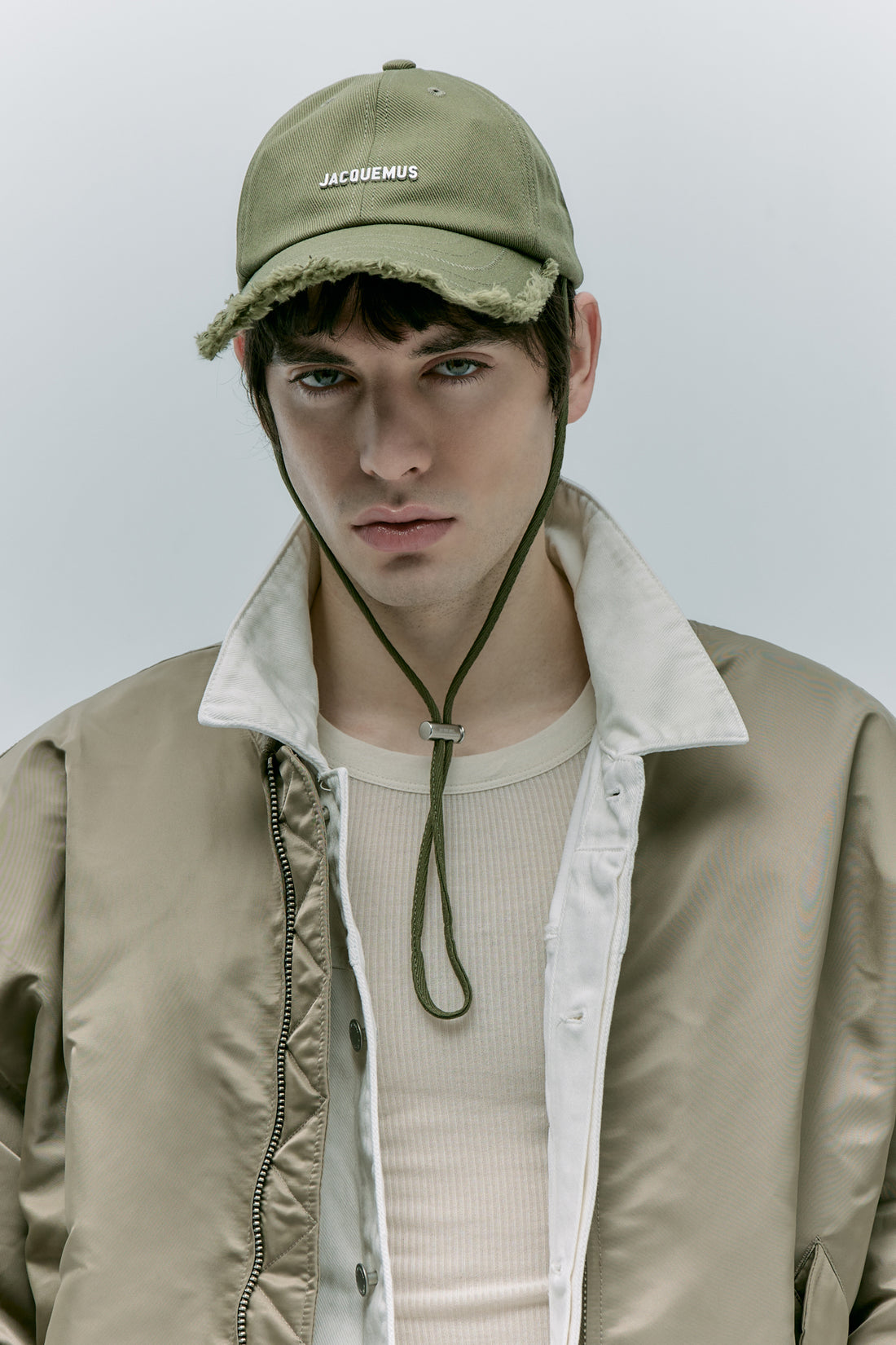 JACQUEMUS 56 cm la casquette artichaut water-repellent canvas cap