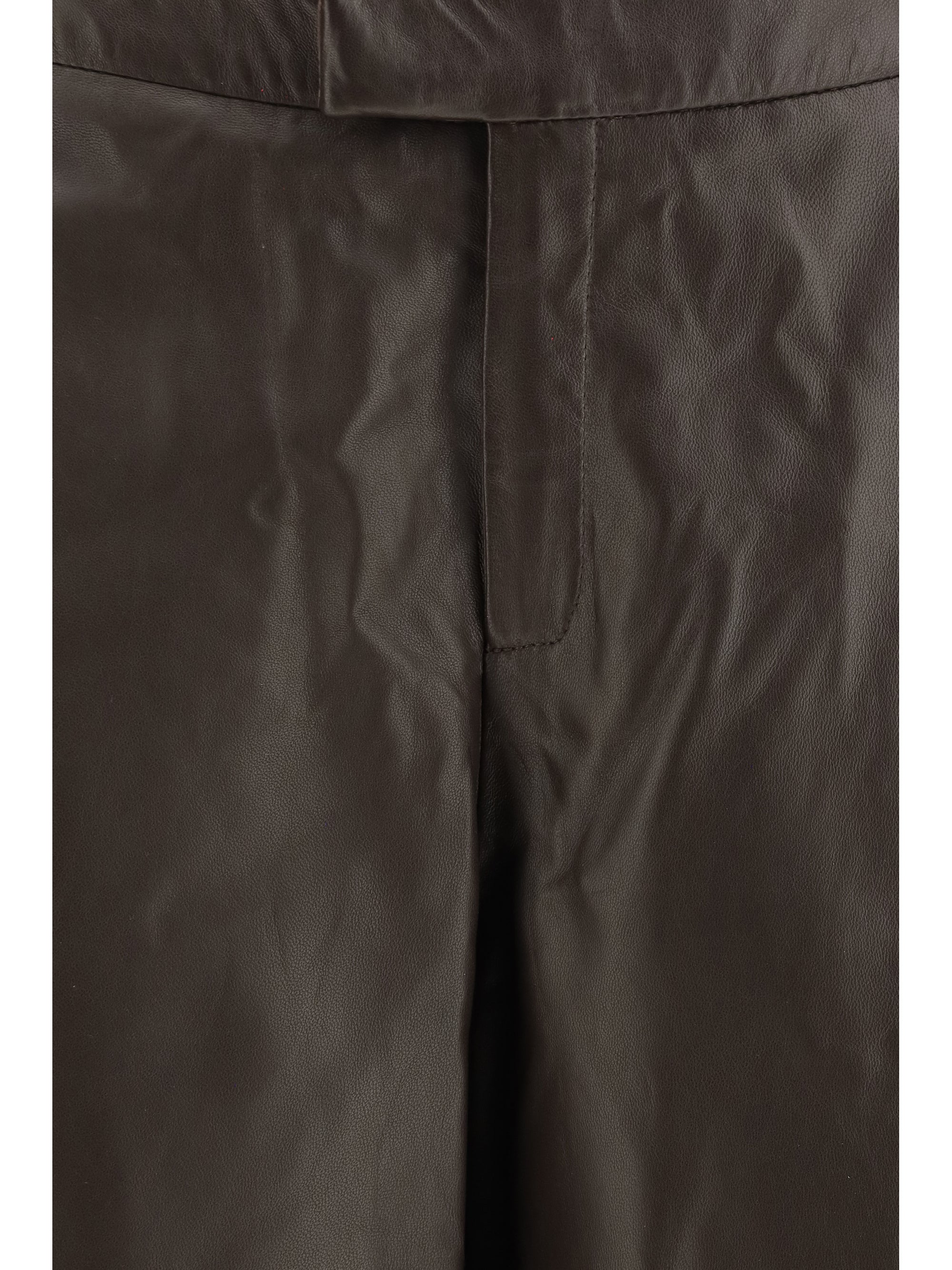 leather trousers
