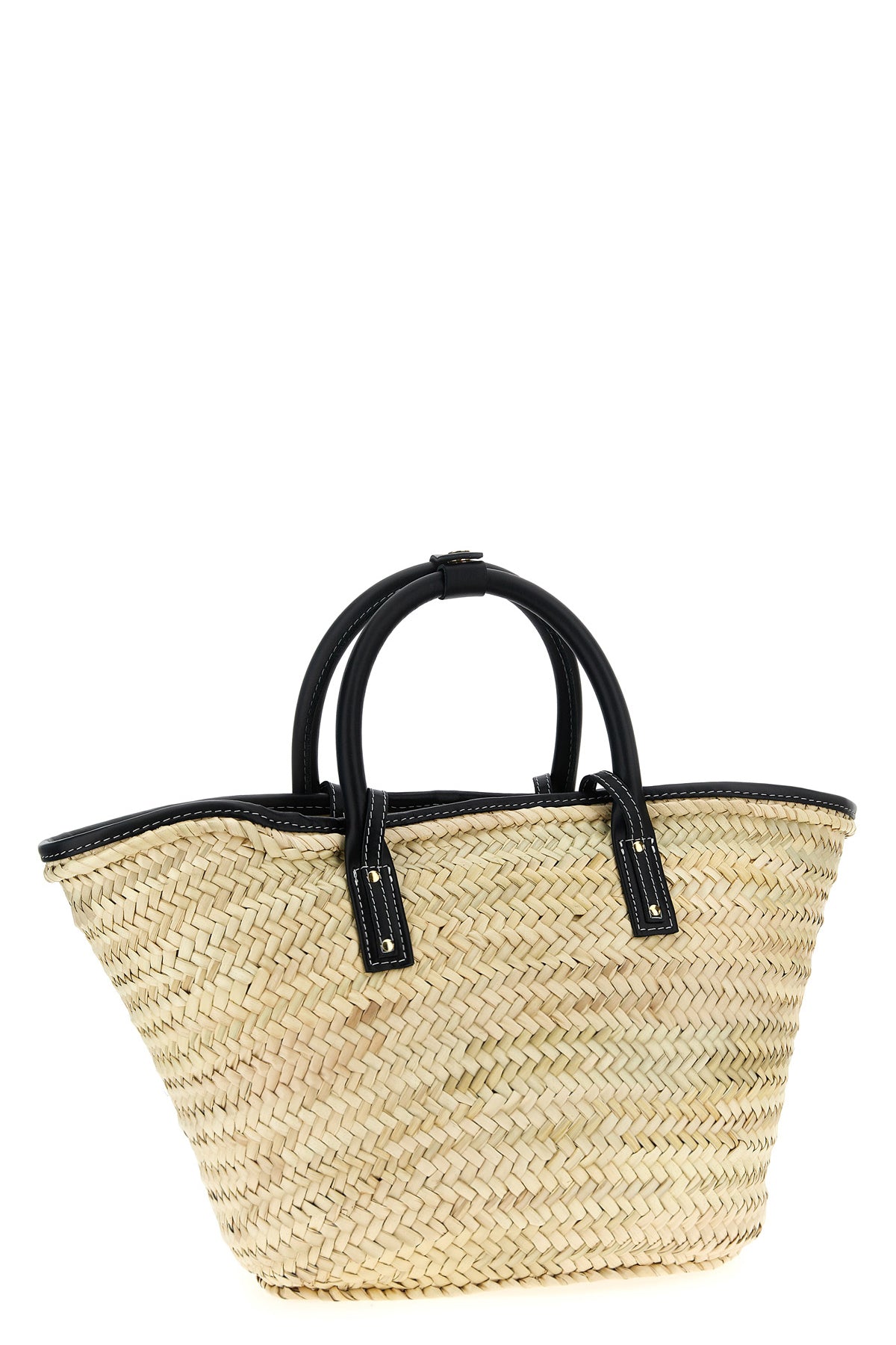 le panier soli woven straw shopping bag