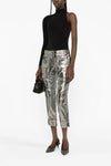 ciane crackle leather pants
