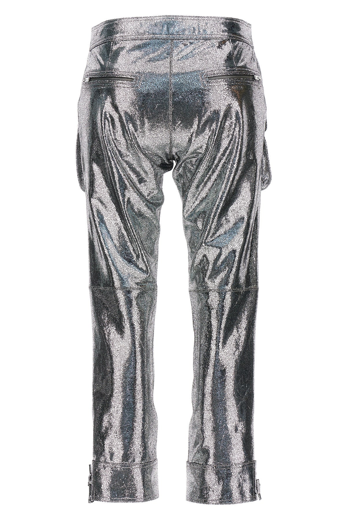 ciane crackle leather pants