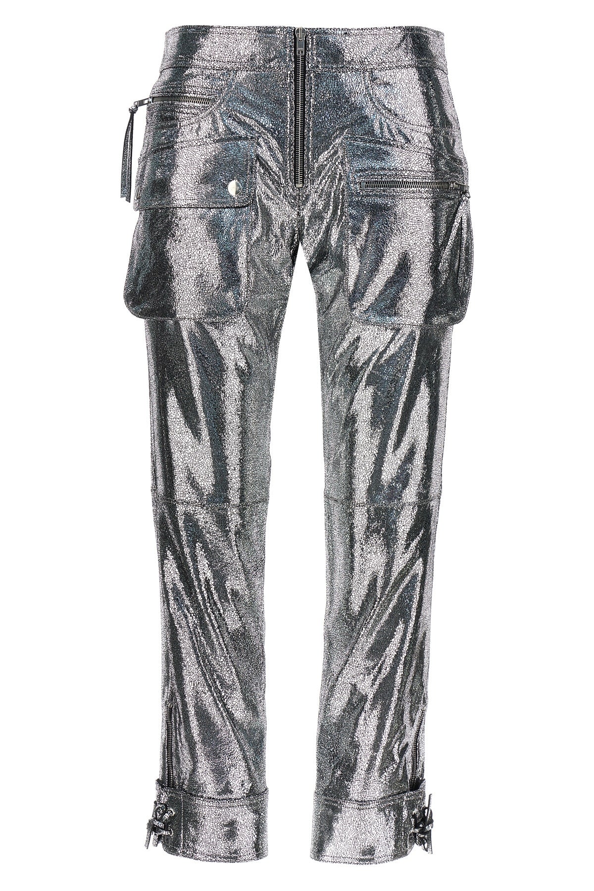 ciane crackle leather pants