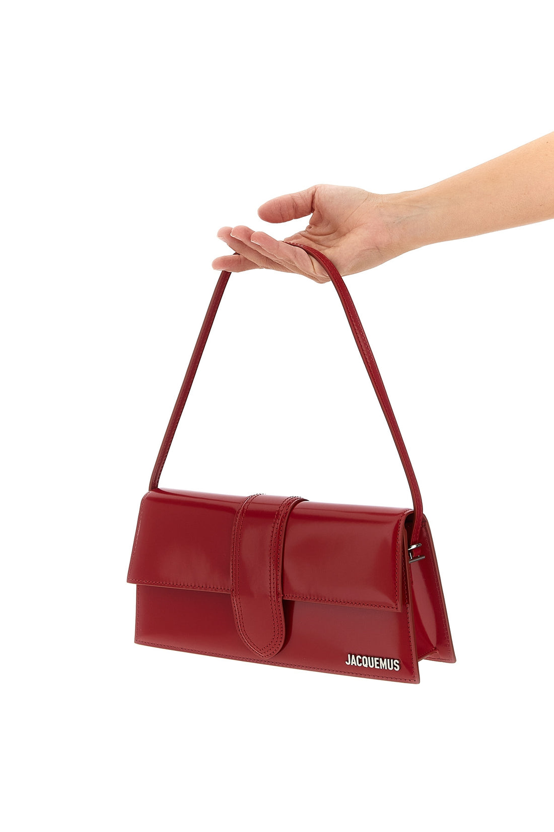 JACQUEMUS OS le bambino long leather shoulder bag