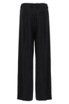 cut-out wool blend pants