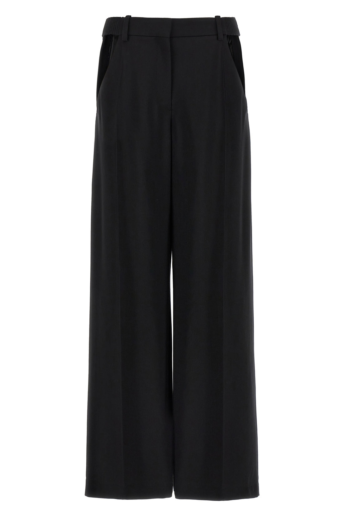 MUGLER 40 cut-out wool blend pants