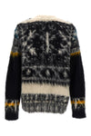 patterned sweater in alpaca blend
