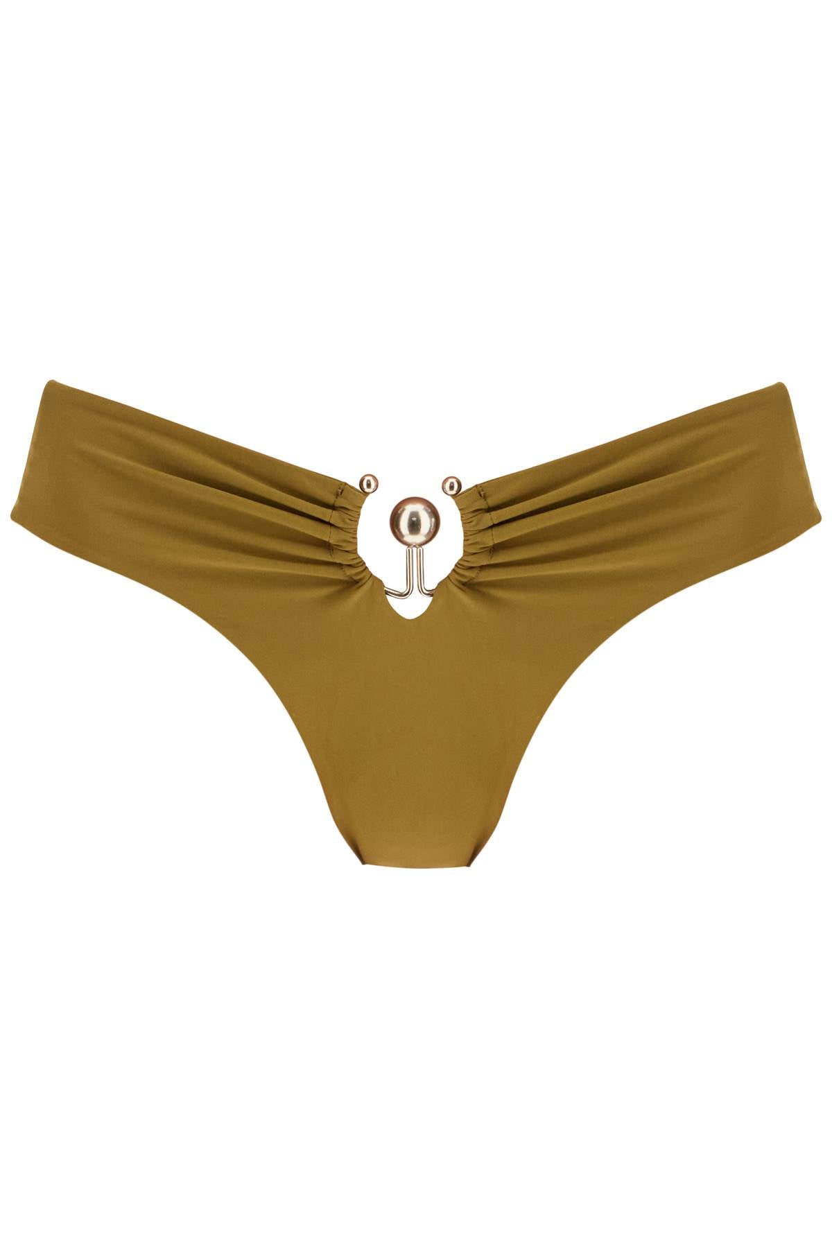 ruched orbit bikini