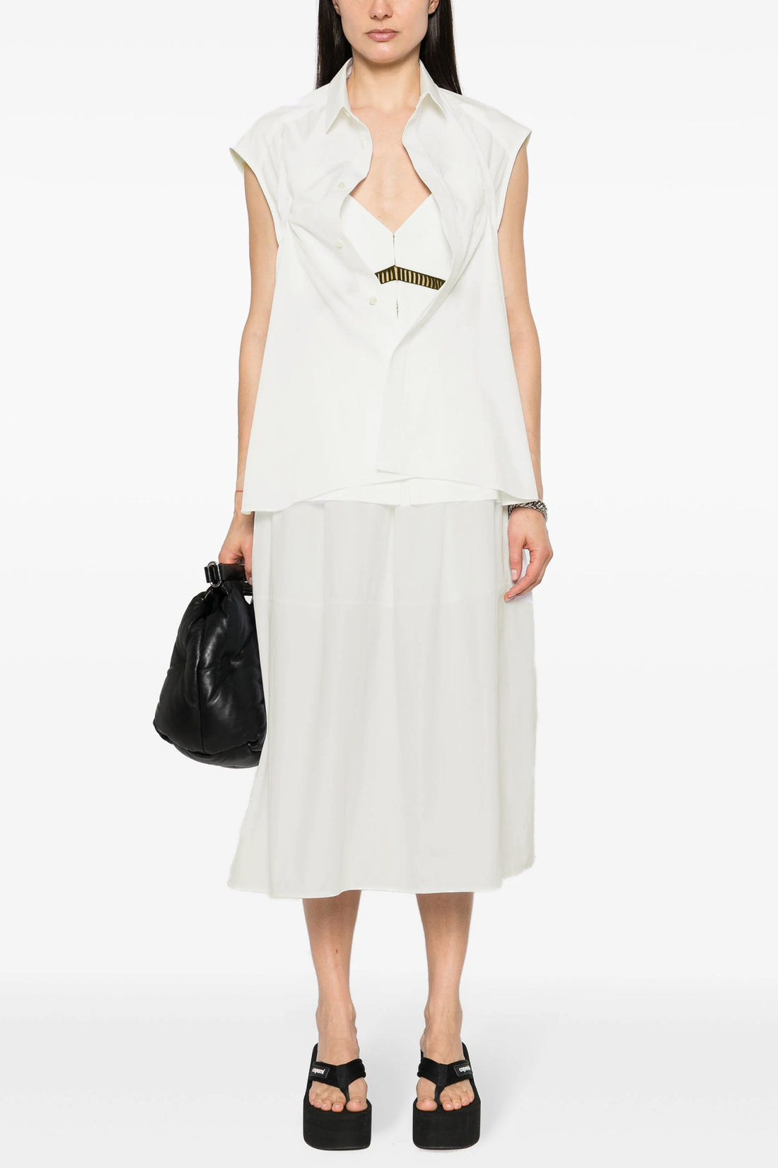 SACAI 3 sleeveless shirt