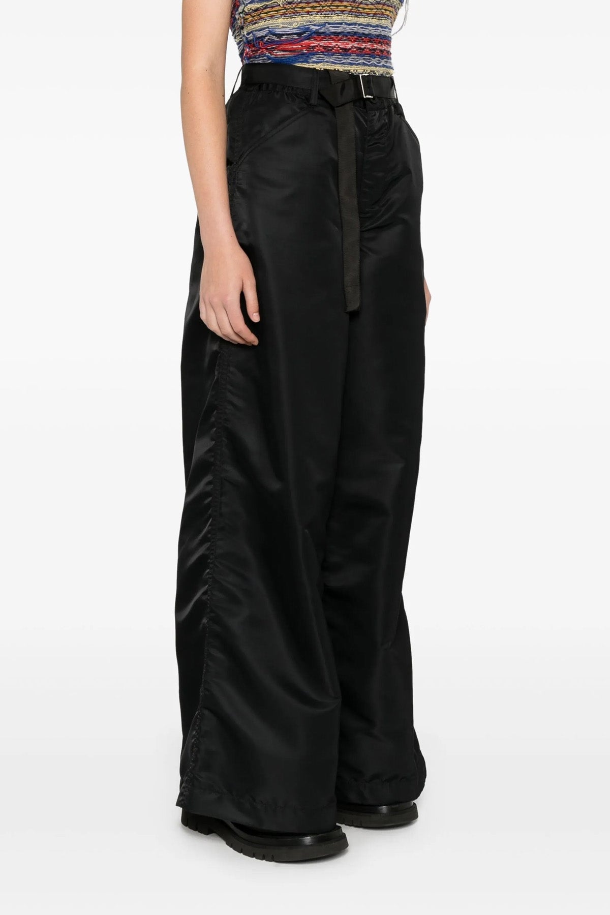 nylon twill pants
