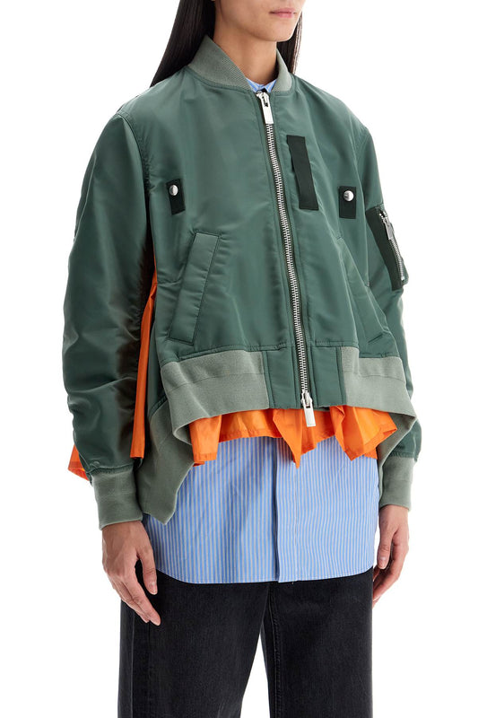 in pelle

nylon bomber jacket