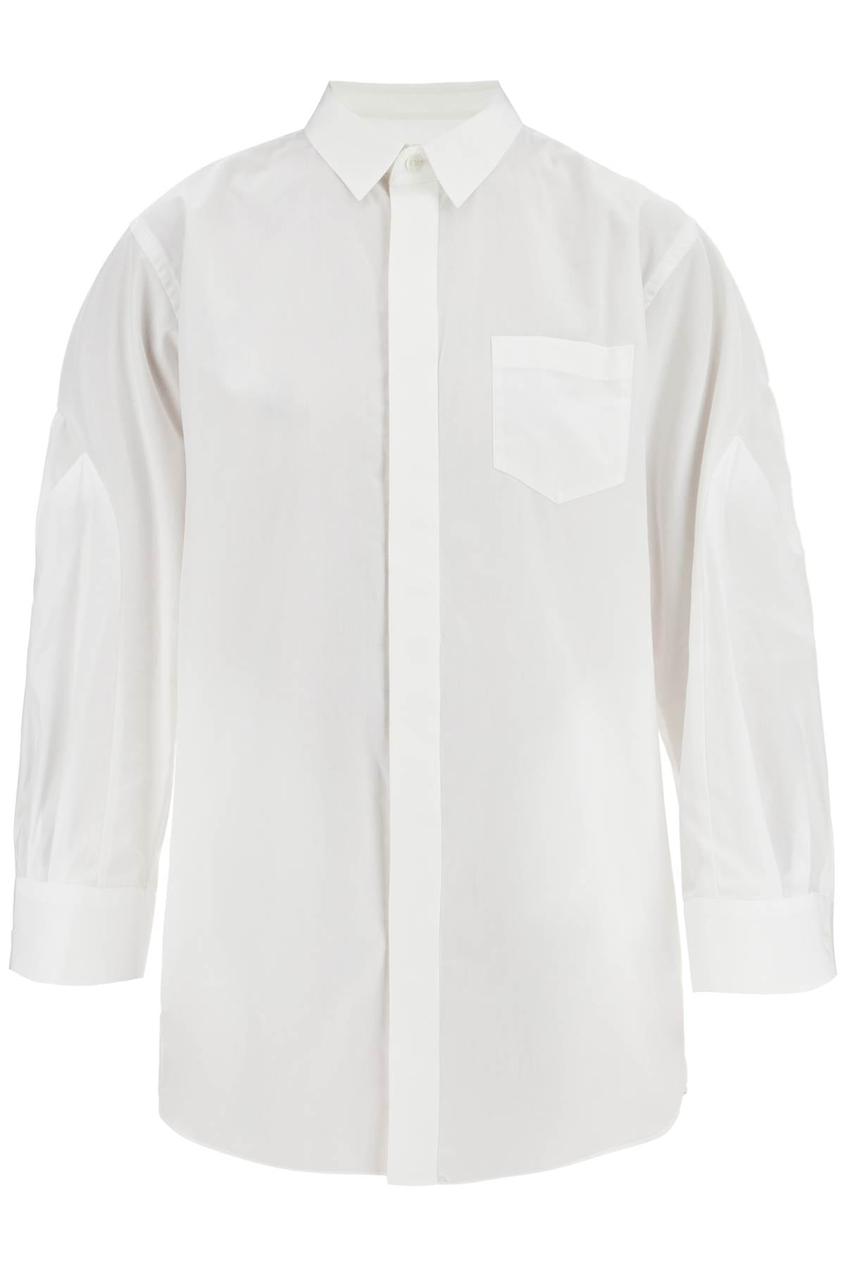 mini poplin blouse in chem