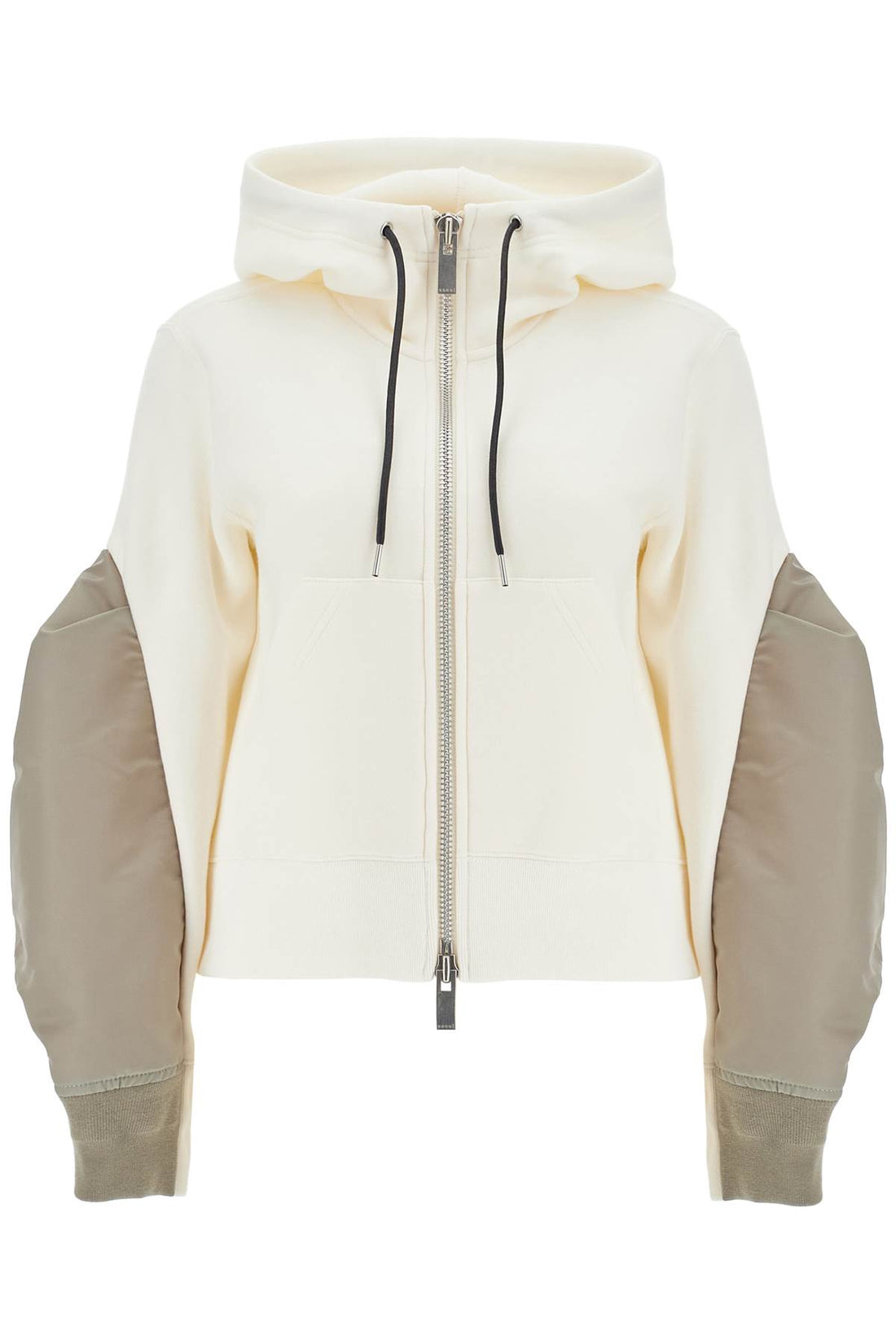 hooded sweatshirt with zipper