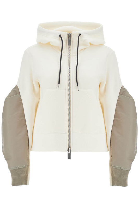 hooded sweatshirt with zipper