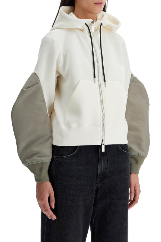 hooded sweatshirt with zipper