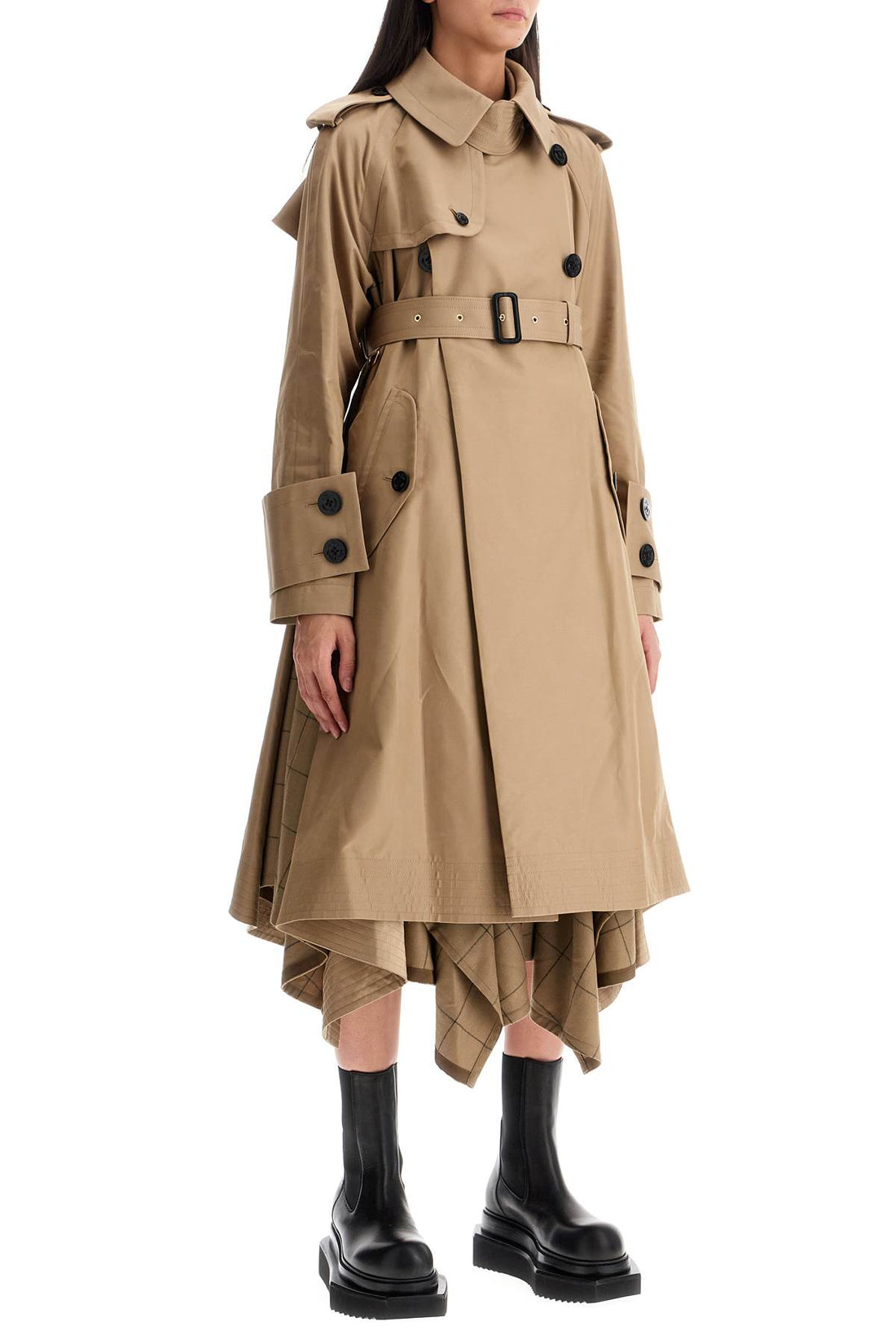 in pelle

gabardine trench