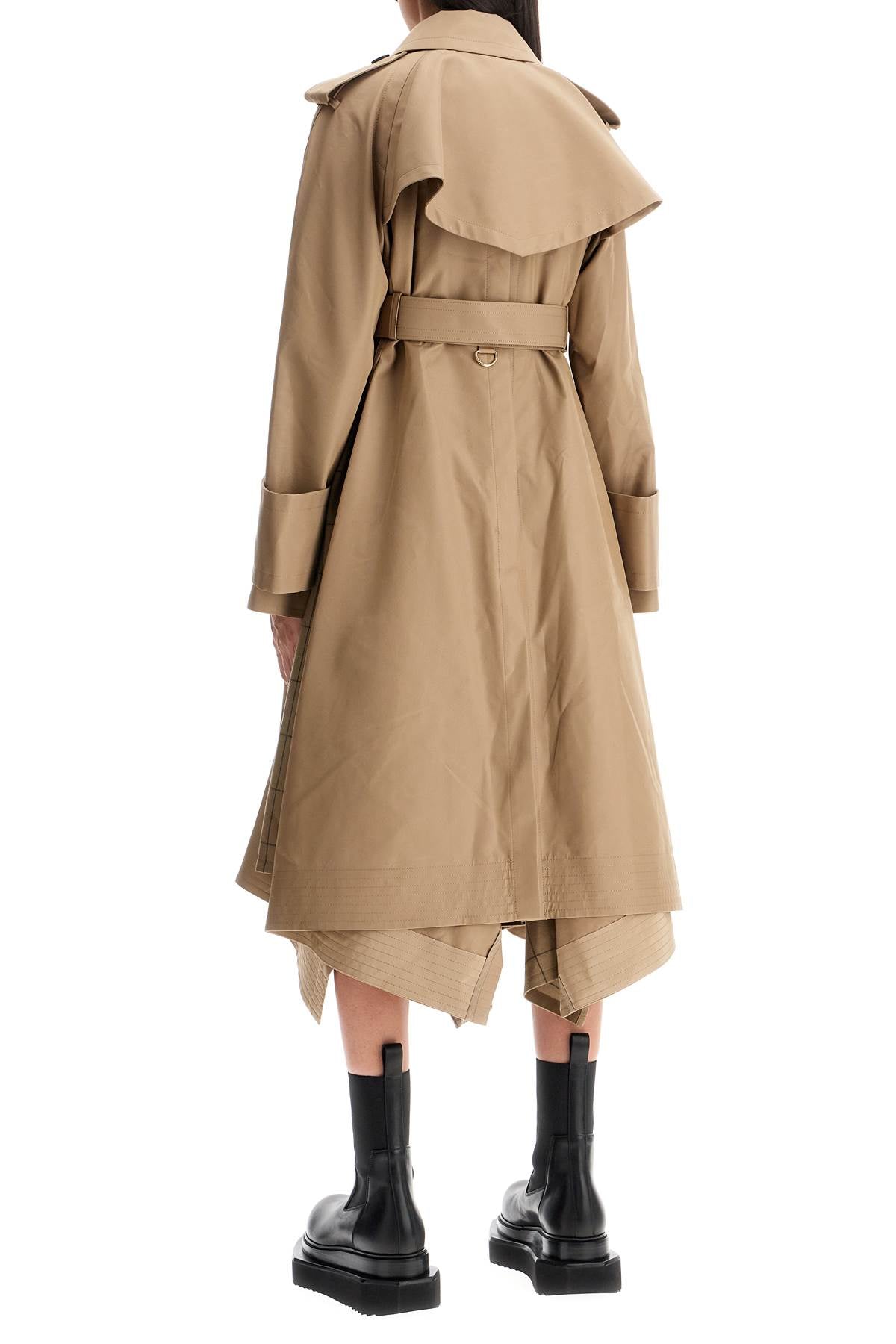 in pelle

gabardine trench