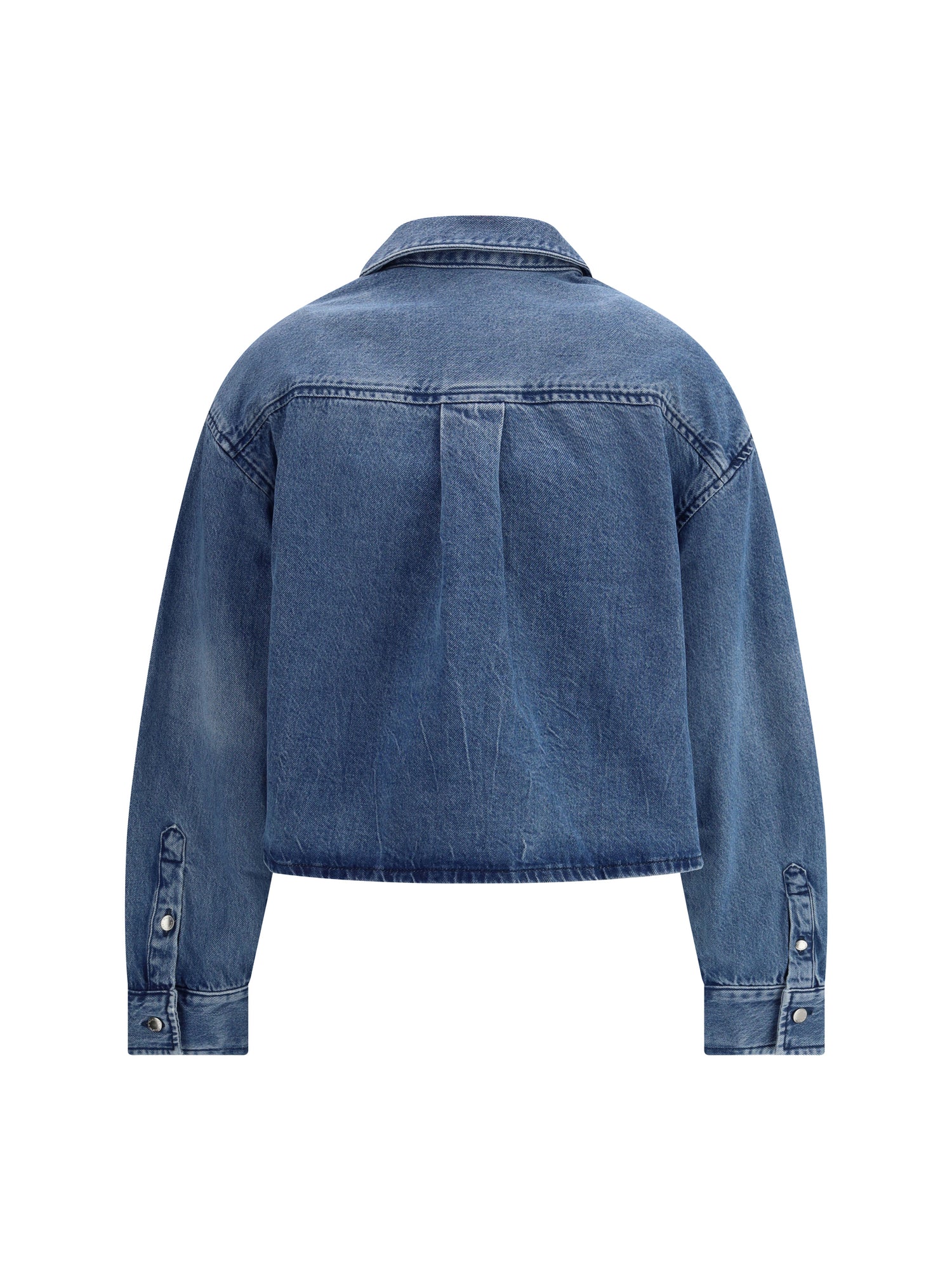 ALEXANDER WANG M cropped denim shirt
