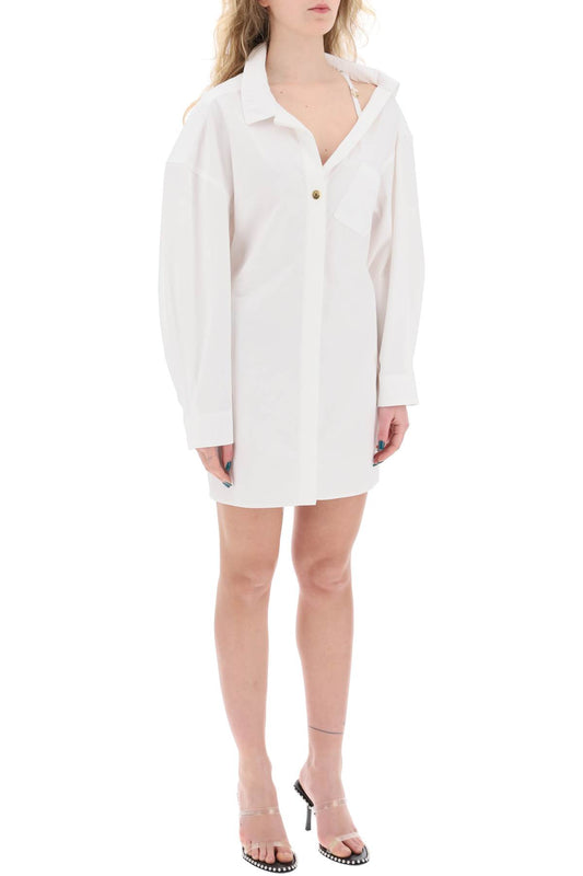 "the mini shirt dress chemise g