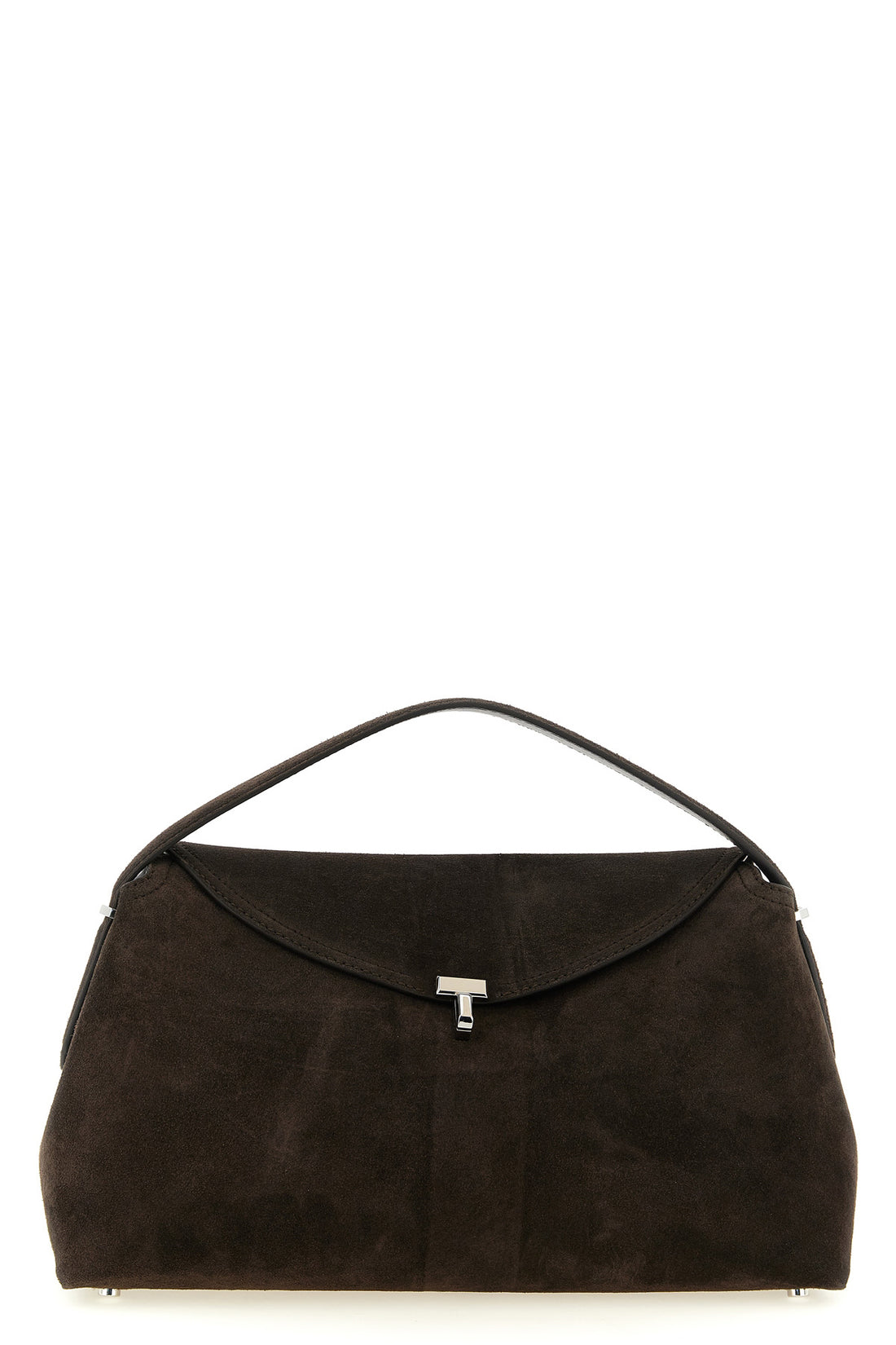 TOTEME OS suede handbag