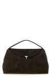 suede handbag