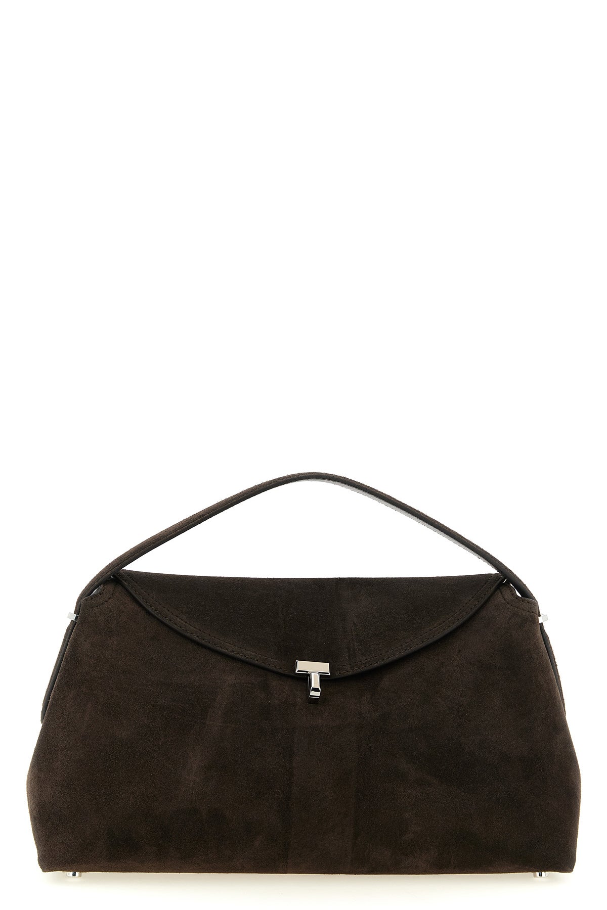 suede handbag