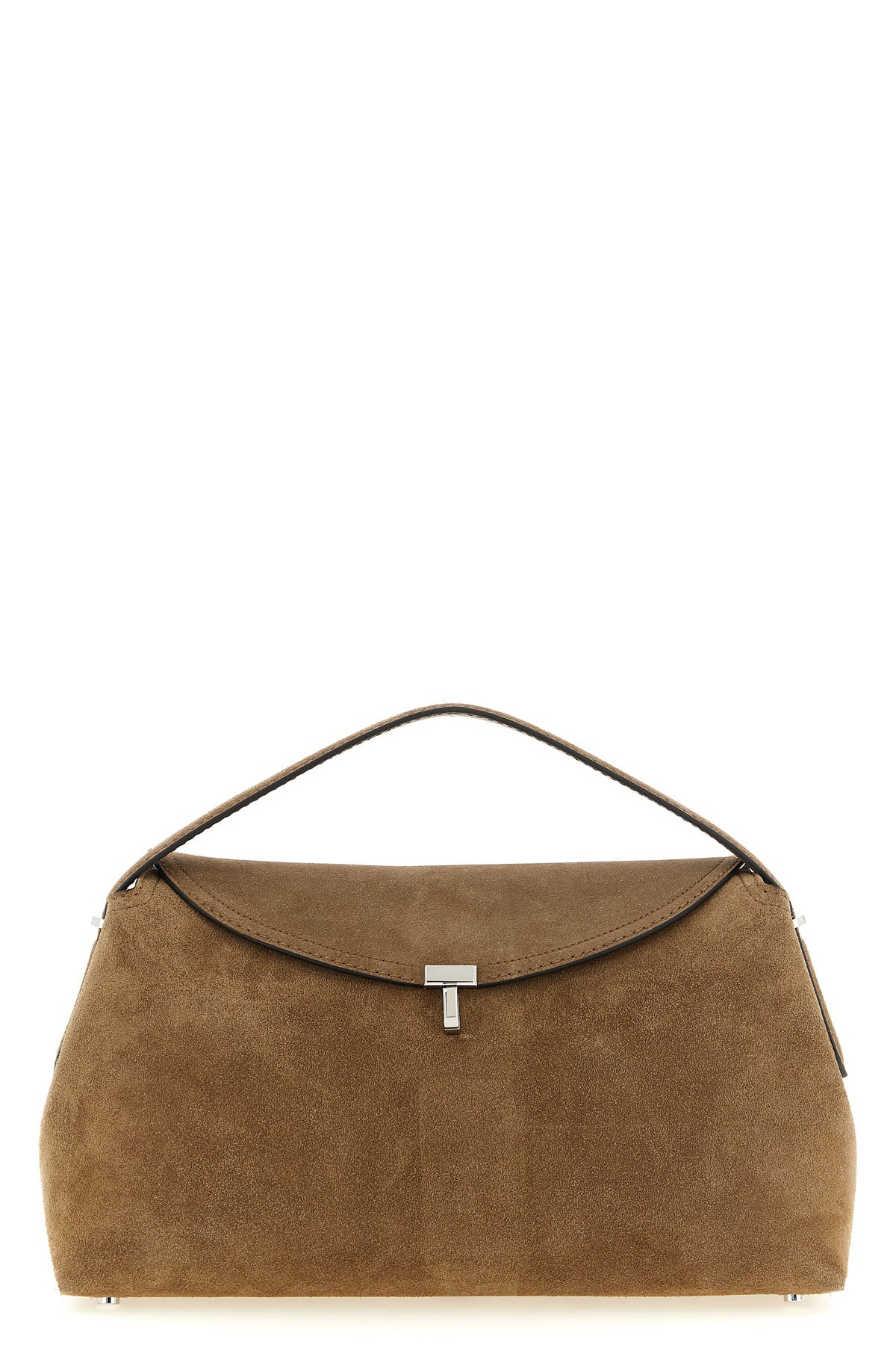 suede handbag