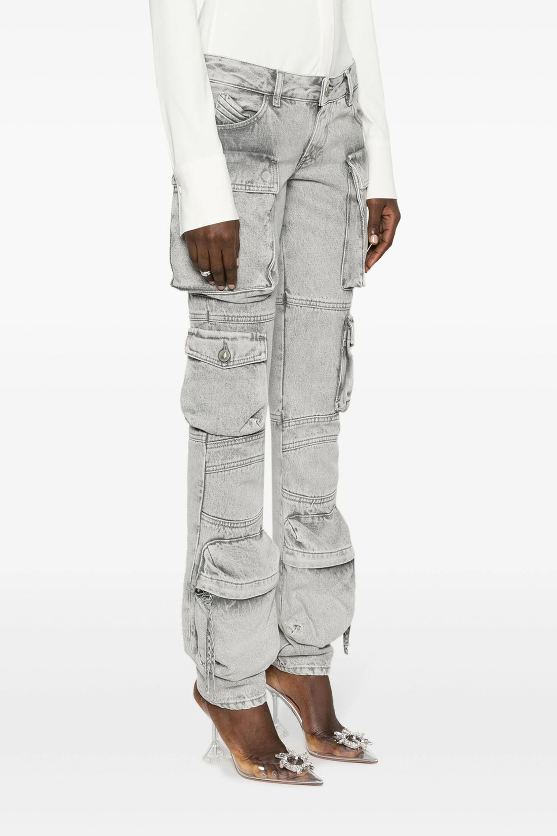 THE ATTICO 26 essie cotton denim jeans