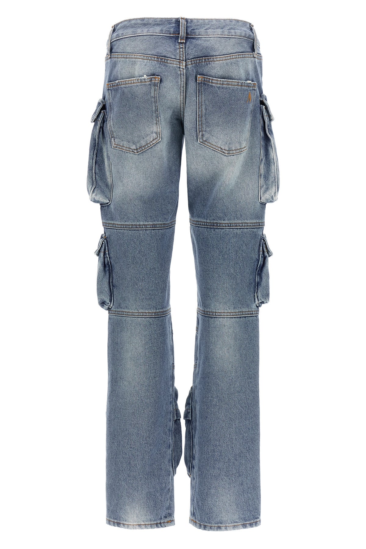 essie cargo jeans in cotton denim