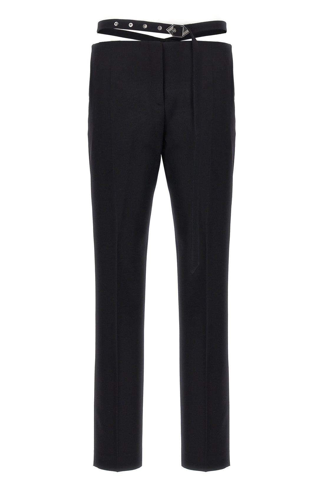 THE ATTICO 38 virgin wool trousers