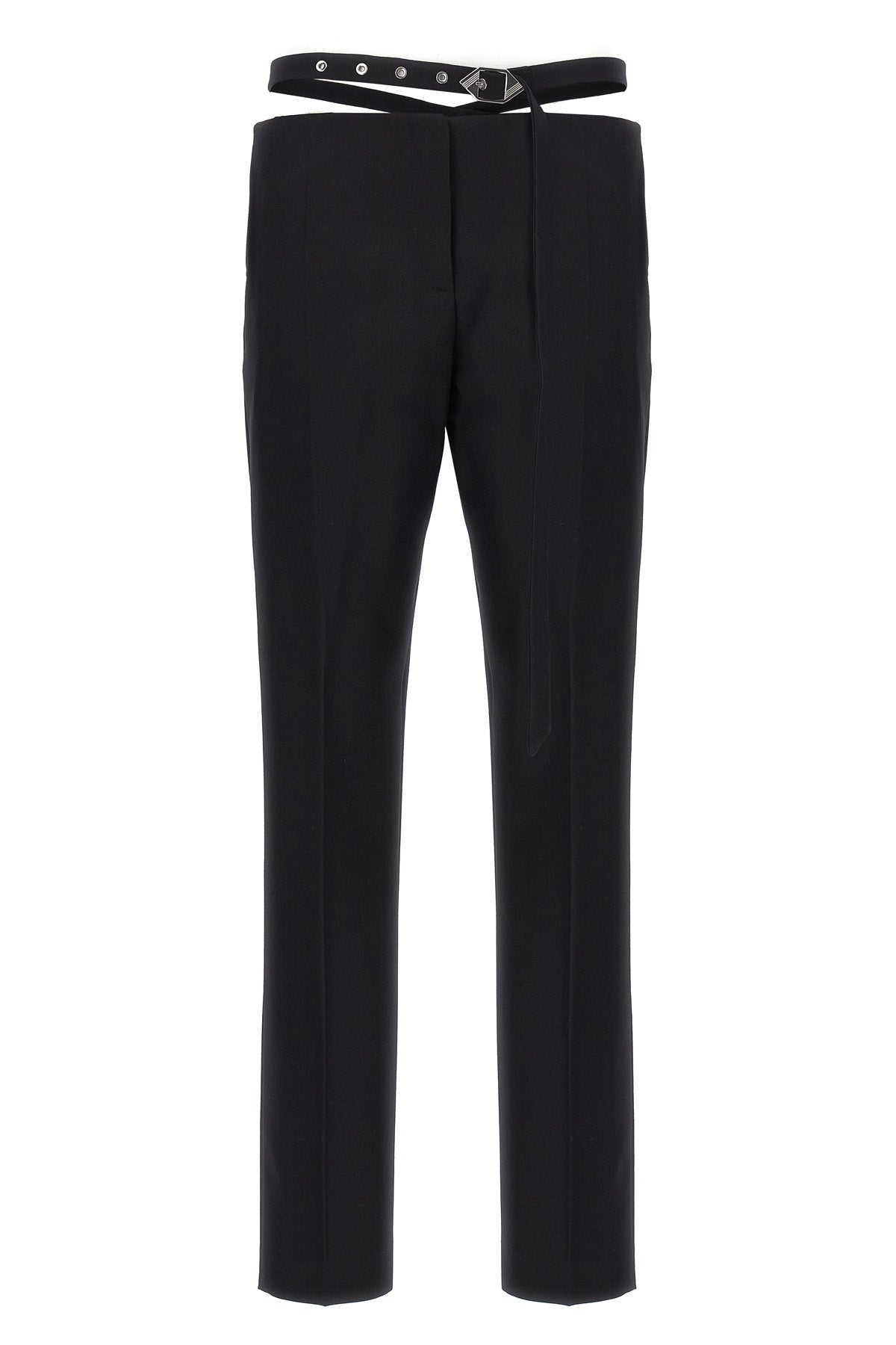 virgin wool trousers