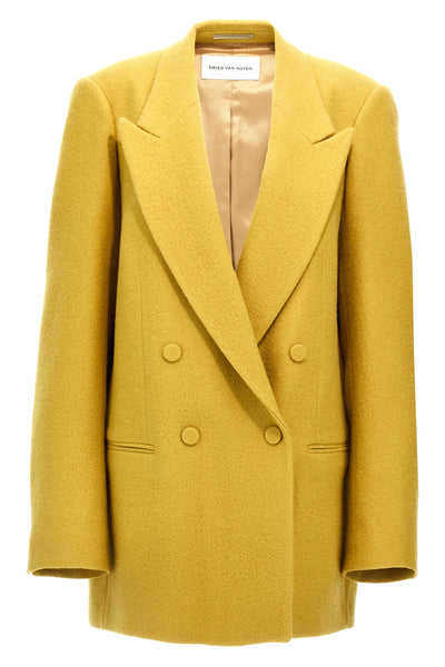 blink double-breasted wool blazer