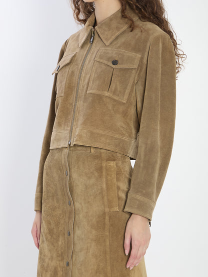 ARMA 34 helen suede jacket 