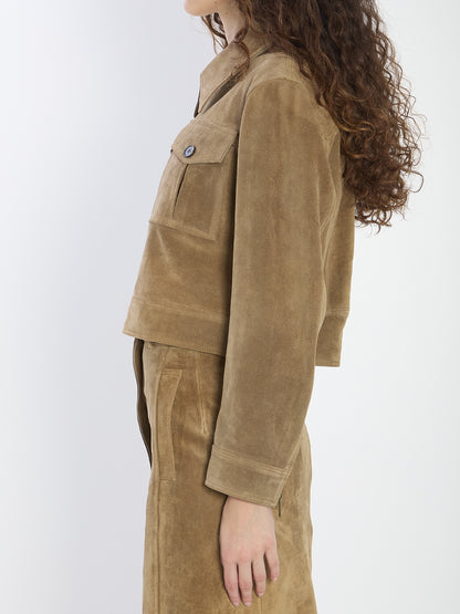 ARMA 34 helen suede jacket 