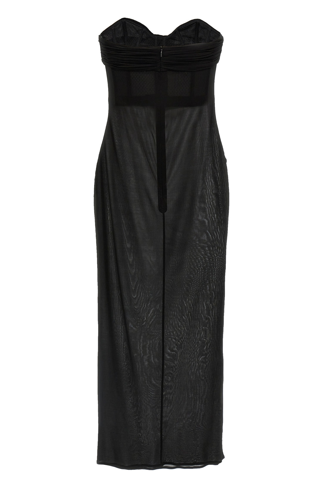 MAGDA BUTRYM 34 27 midi dress in stretch cupro i dont see