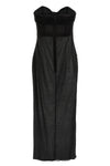 27 midi dress in stretch cupro i dont see