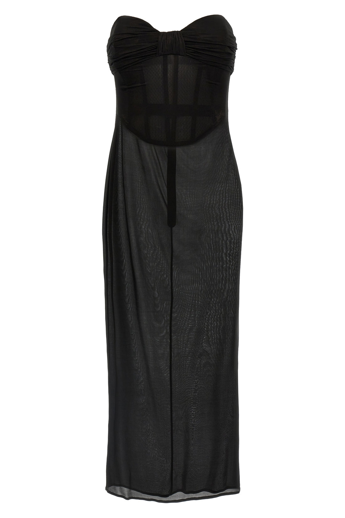 MAGDA BUTRYM 34 27 midi dress in stretch cupro i dont see