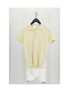 t-shirt gialla cablet