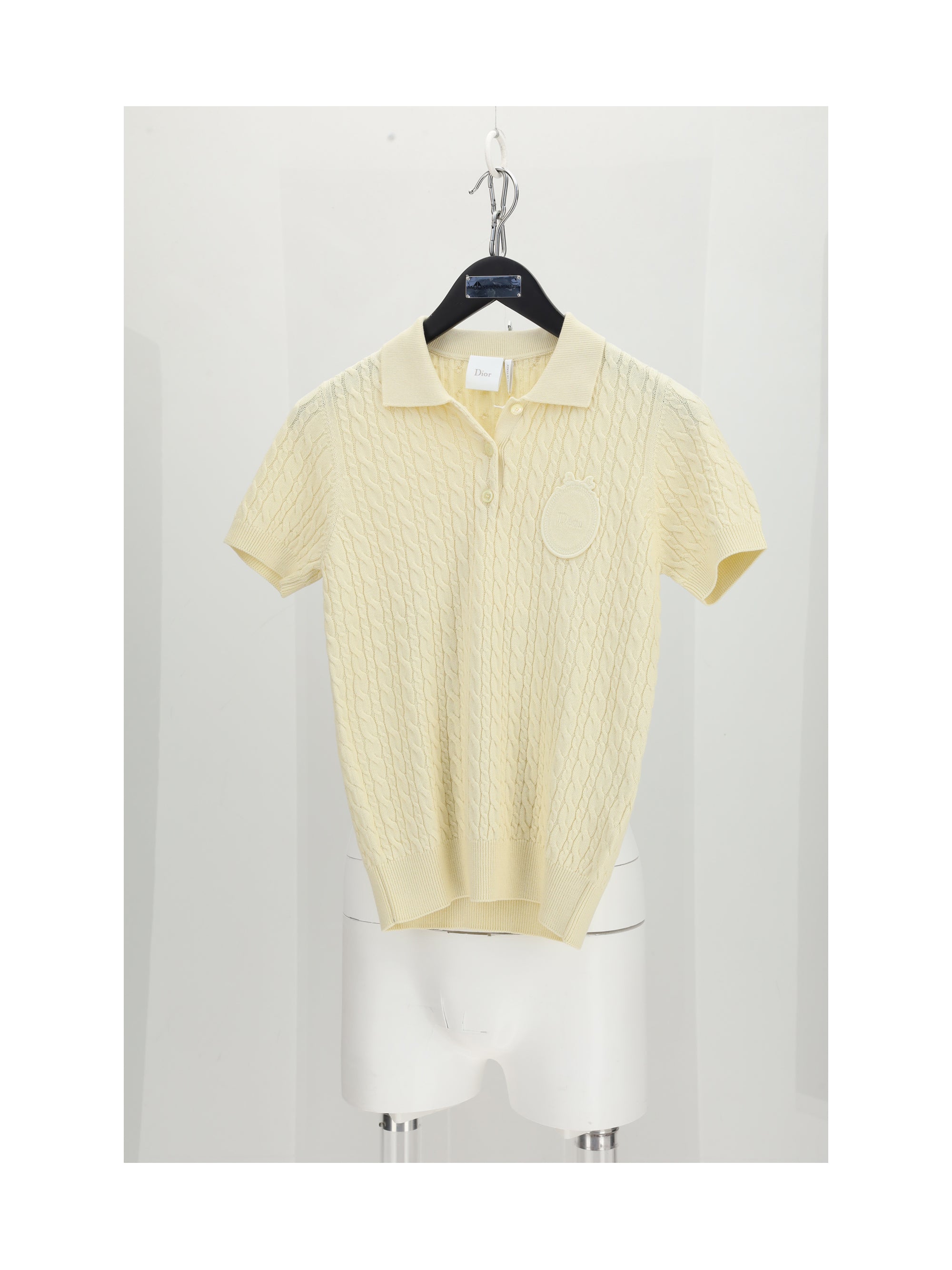 t-shirt gialla cablet