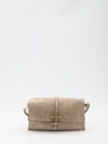 t timelss flap bag in leather