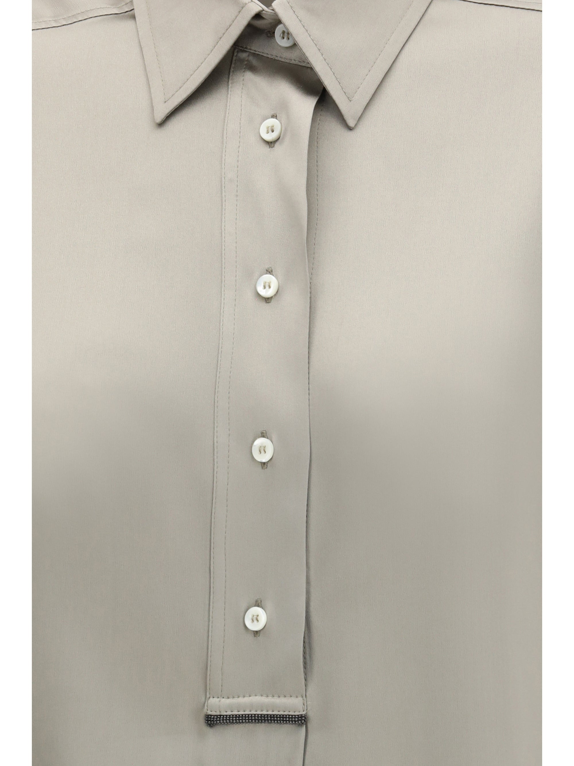 silk satin shirt